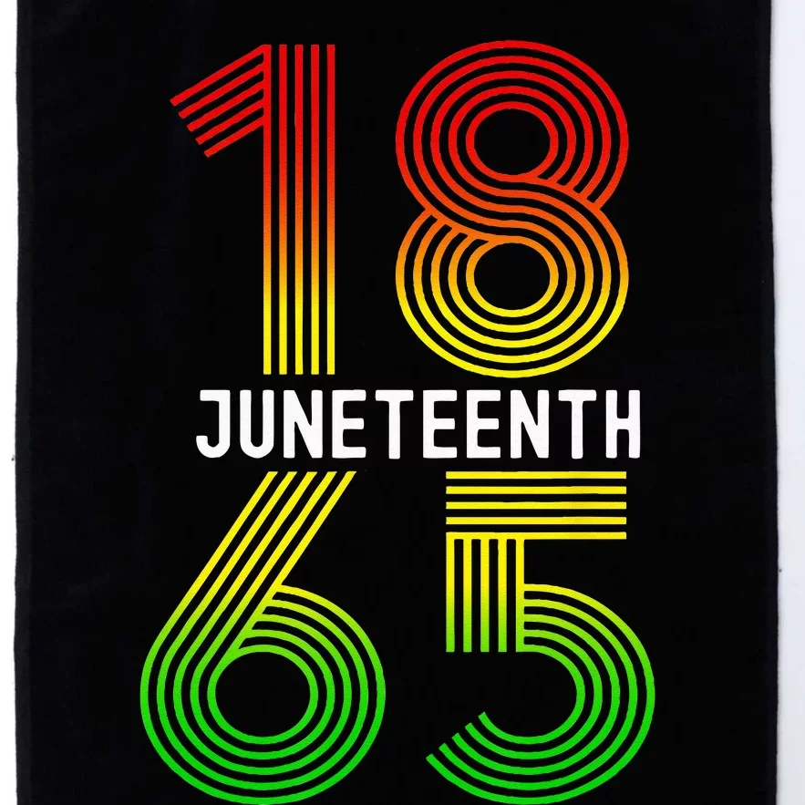 Juneteenth Is My Independence Day Black Pride Platinum Collection Golf Towel