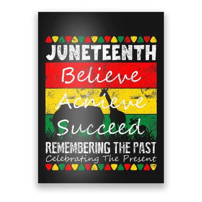 Juneteen Is My Independence Day Black Pride Poster