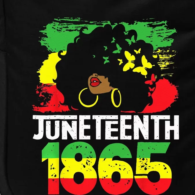 Juneteenth Is My Independence Day Black Wo Freedom 1865 Impact Tech Backpack