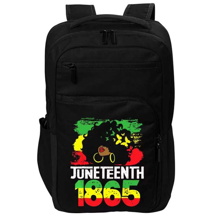 Juneteenth Is My Independence Day Black Wo Freedom 1865 Impact Tech Backpack