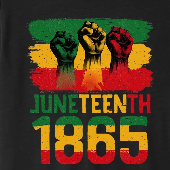 Juneteenth Is My Independence Day Black Women Freedom 1865 ChromaSoft Performance T-Shirt