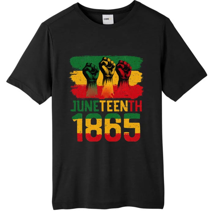 Juneteenth Is My Independence Day Black Women Freedom 1865 ChromaSoft Performance T-Shirt