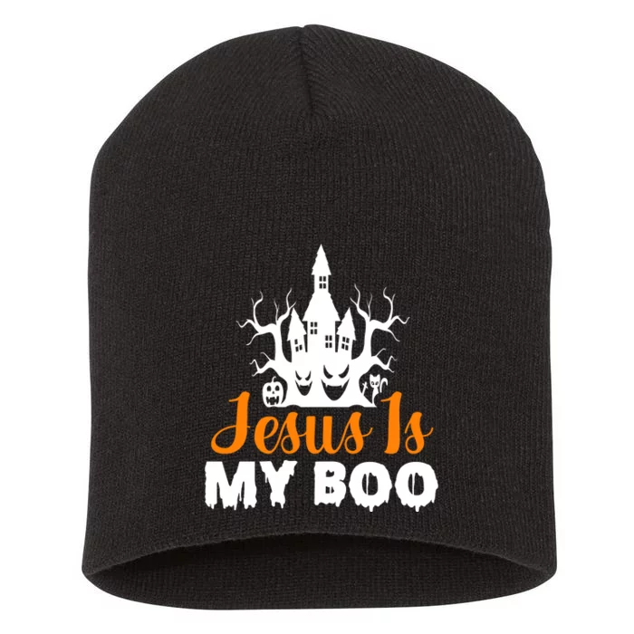 Jesus Is My BOO Short Acrylic Beanie