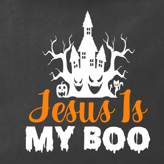 Jesus Is My BOO Zip Tote Bag