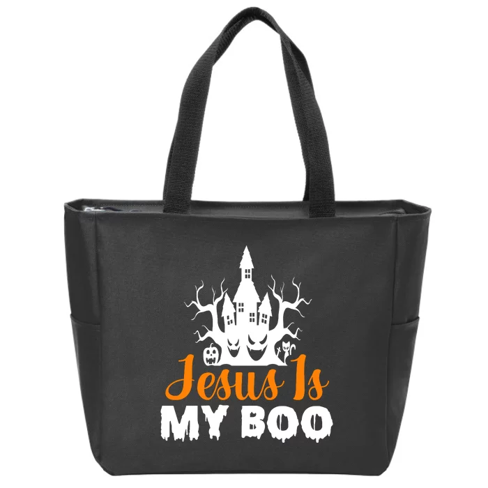 Jesus Is My BOO Zip Tote Bag