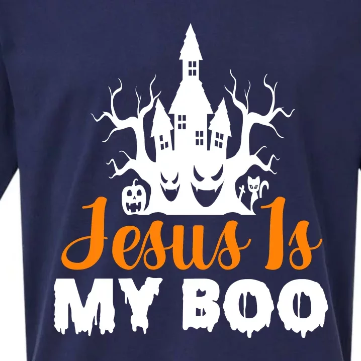 Jesus Is My BOO Sueded Cloud Jersey T-Shirt