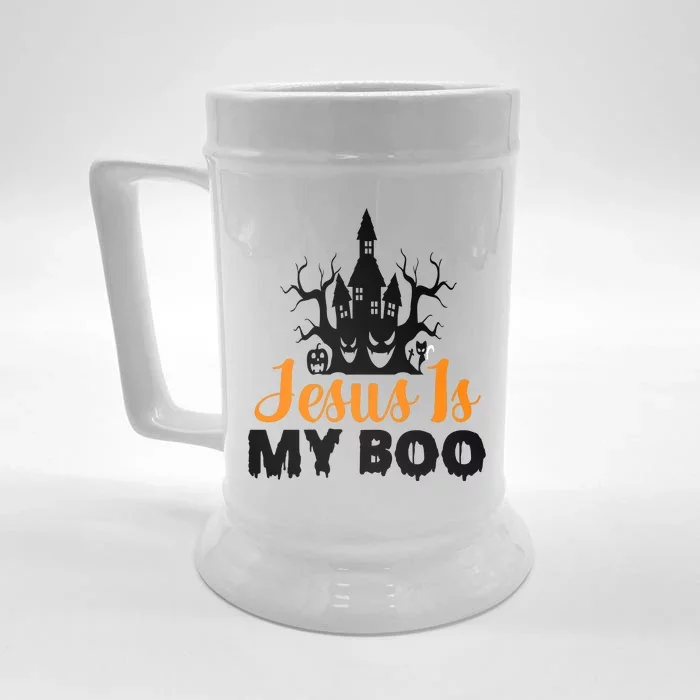 Jesus Is My BOO Front & Back Beer Stein