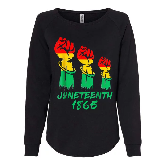 Juneteenth Is My Independence Day Black  Pride Womens California Wash Sweatshirt