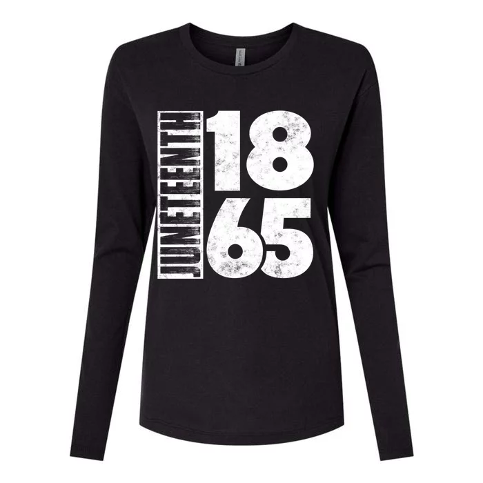 Juneteenth Is My Independence Day Black Freedom 1865 Gift Womens Cotton Relaxed Long Sleeve T-Shirt