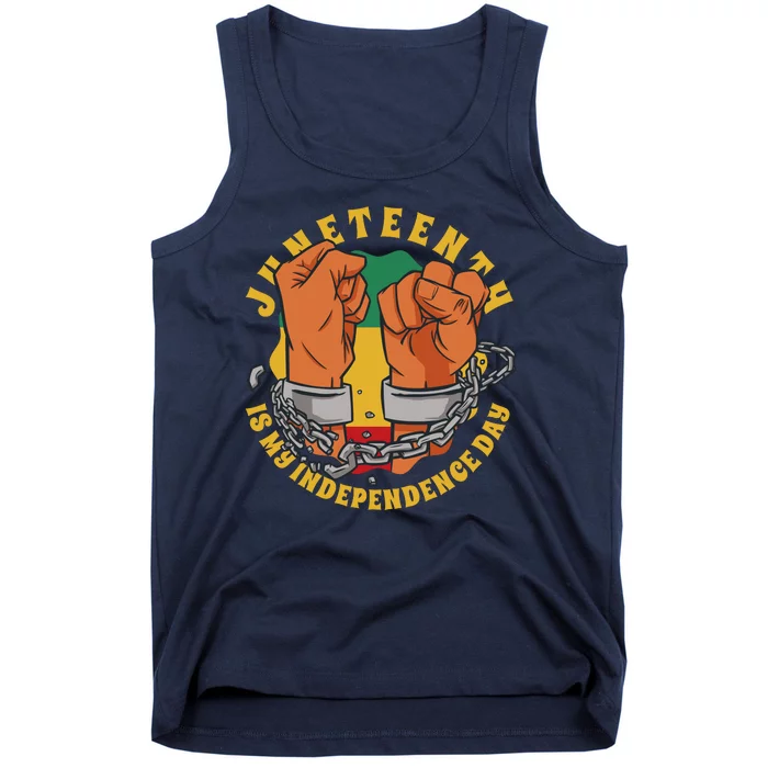 Juneteenth Is My Independence Day Black Pride Tank Top