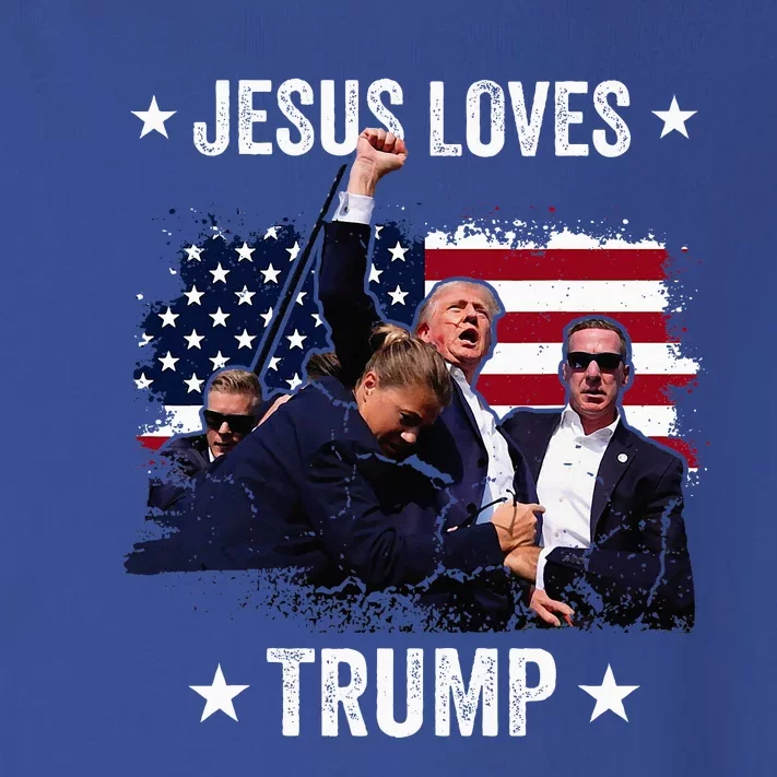 Jesus Is My Savior Trump Is My President Toddler Long Sleeve Shirt