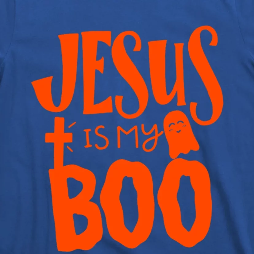 Jesus Is My Boo Funny Christian Halloween Quote Humor Gift T-Shirt