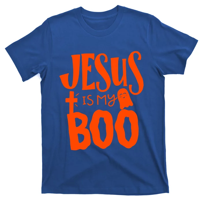 Jesus Is My Boo Funny Christian Halloween Quote Humor Gift T-Shirt