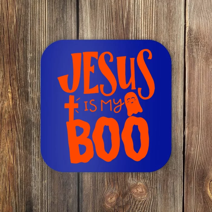 Jesus Is My Boo Funny Christian Halloween Quote Humor Gift Coaster