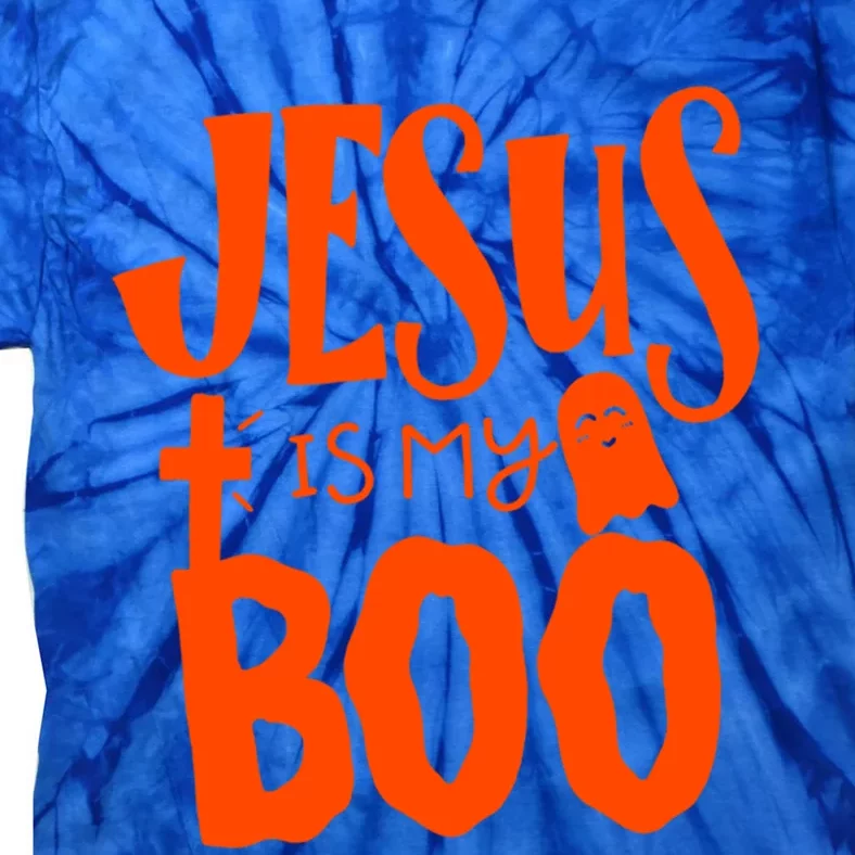 Jesus Is My Boo Funny Christian Halloween Quote Humor Gift Tie-Dye T-Shirt