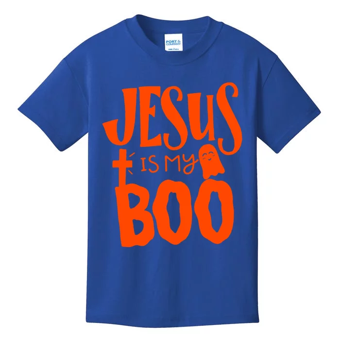 Jesus Is My Boo Funny Christian Halloween Quote Humor Gift Kids T-Shirt