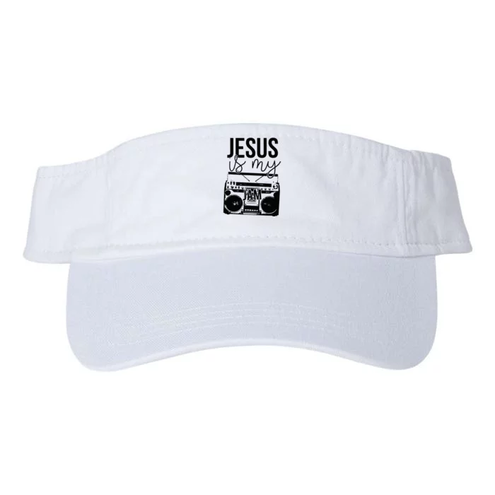 Jesus Is My-Jam Christian Music Outfit for Jesus Saviors Valucap Bio-Washed Visor