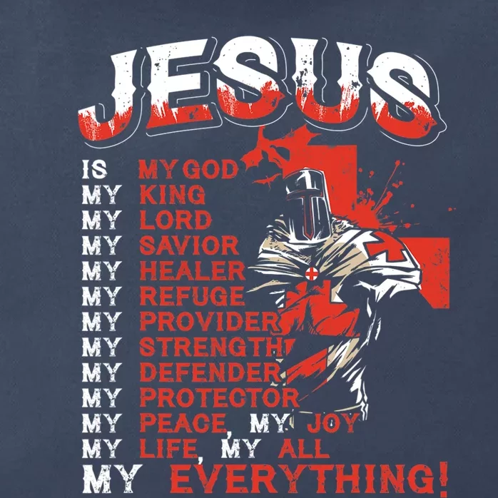 Jesus Is My Everything Jesus Zip Tote Bag