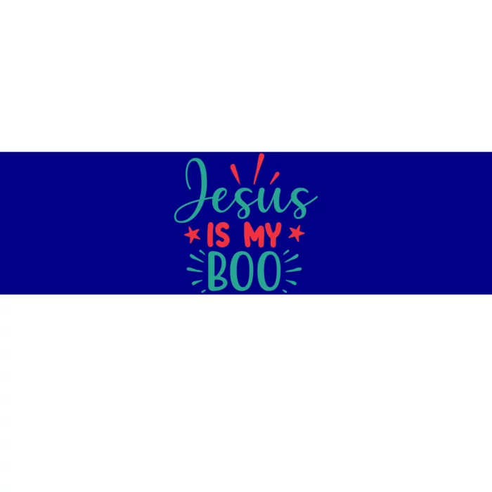 Jesus Is My Boo Christian Cute Halloween Love God Great Gift Bumper Sticker