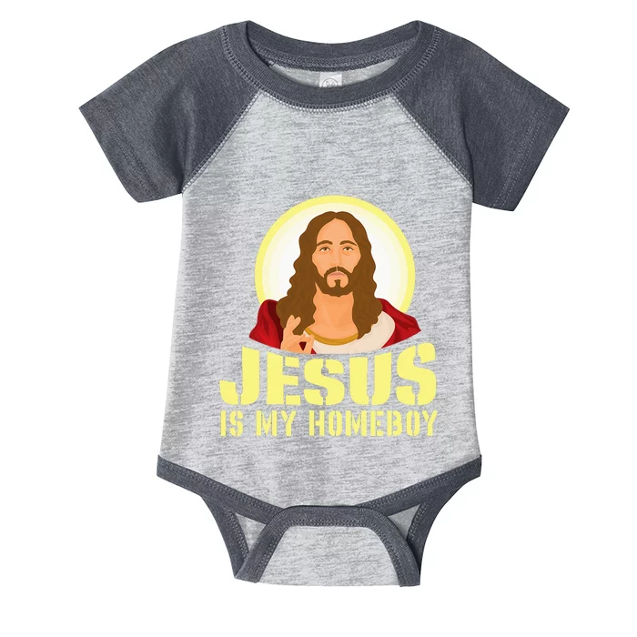 Jesus Is My Christian Faith In The King Infant Baby Jersey Bodysuit