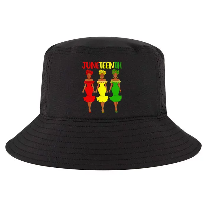 Juneteenth Is My Independence Day Afro Melanin Black Cool Comfort Performance Bucket Hat