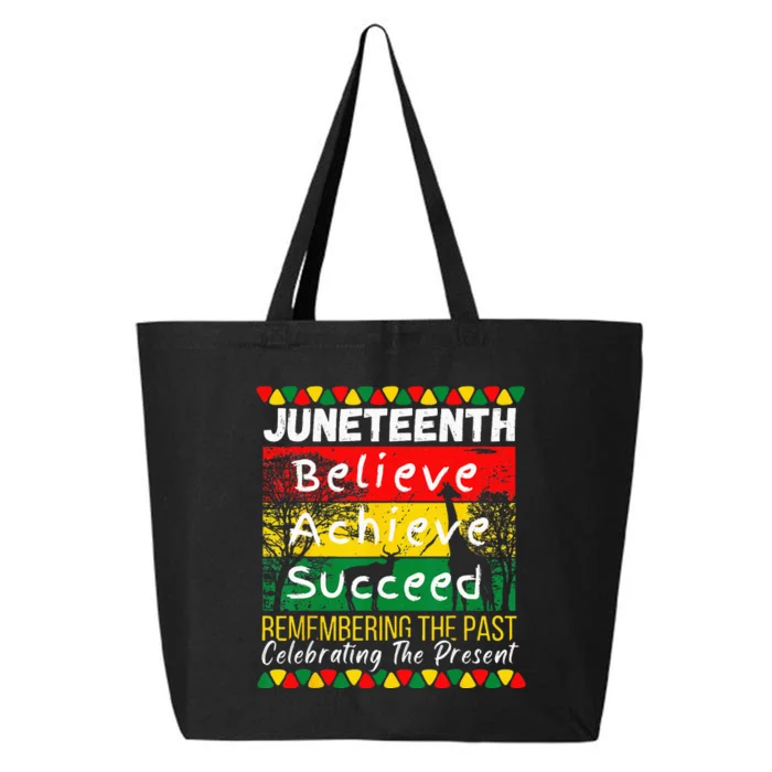 Juneteenth Is My Independence Day Black Pride Melanin 25L Jumbo Tote