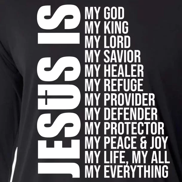 Jesus Is My Everything Cooling Performance Long Sleeve Crew