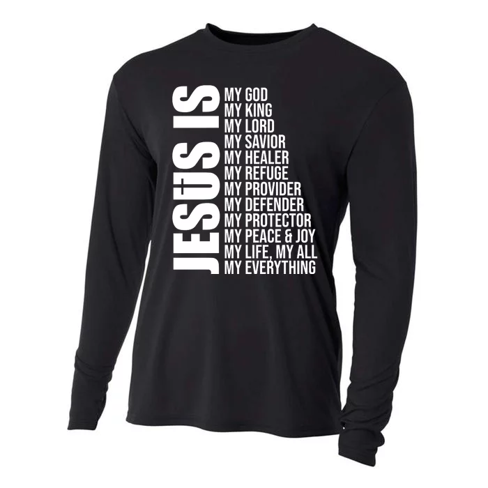 Jesus Is My Everything Cooling Performance Long Sleeve Crew