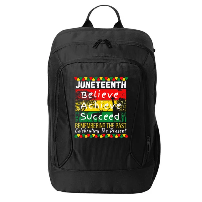 Juneteenth Is My Independence Day Black Pride Melanin City Backpack