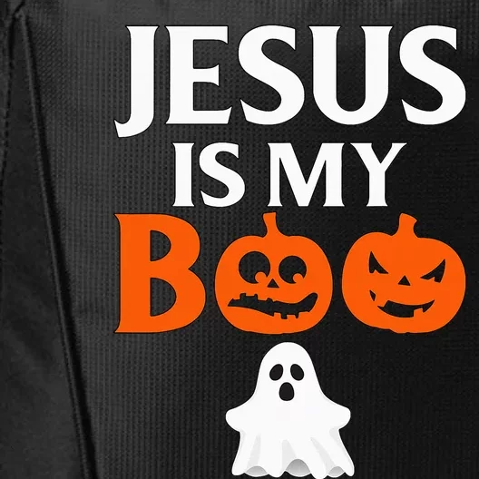 Jesus Is My Boo Cute Halloween Design For Christians City Backpack