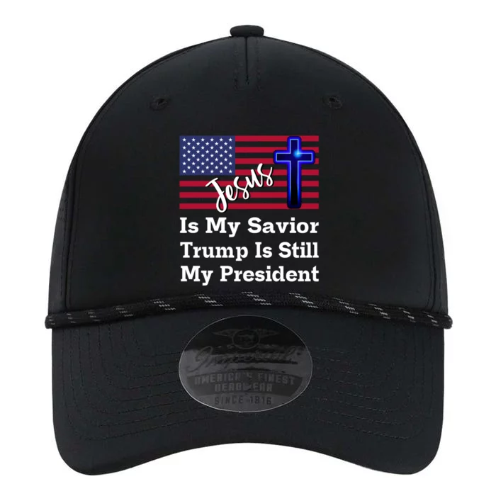 Jesus Is My Savior Trump Is Still My President Gift Performance The Dyno Cap