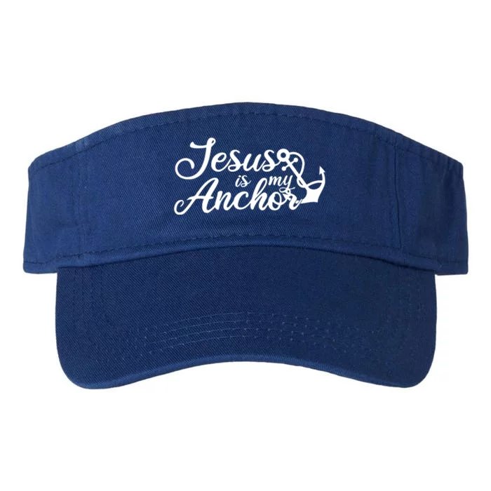 Jesus Is My Anchor Valucap Bio-Washed Visor