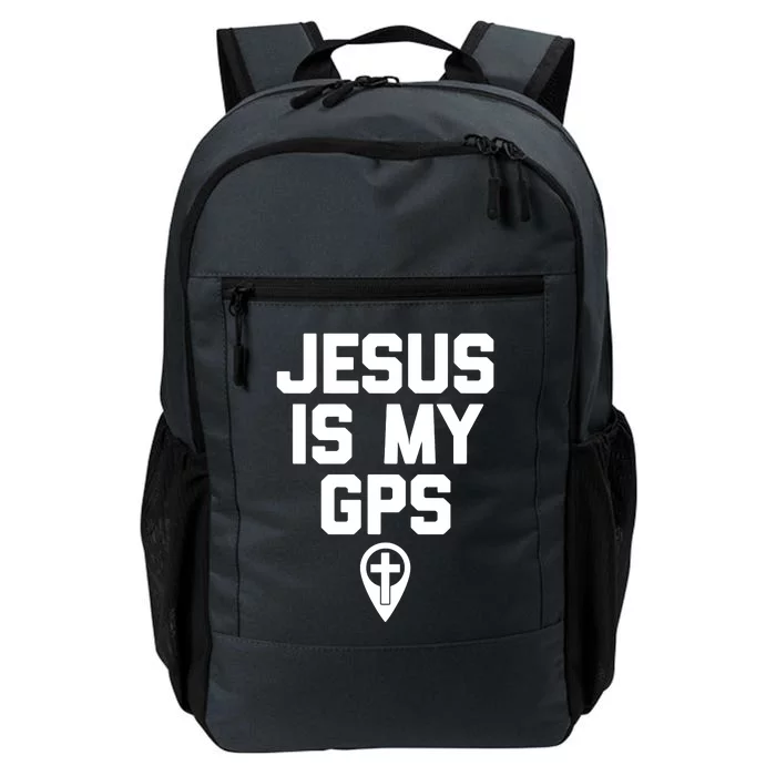 Jesus Is My GPS Funny Catholic Christian Religious Jesus Daily Commute Backpack