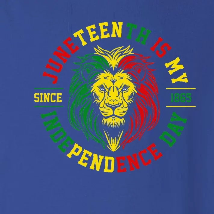 Juneteenth Is My Independence Day Lion Free Ish Since 1865 Toddler Long Sleeve Shirt