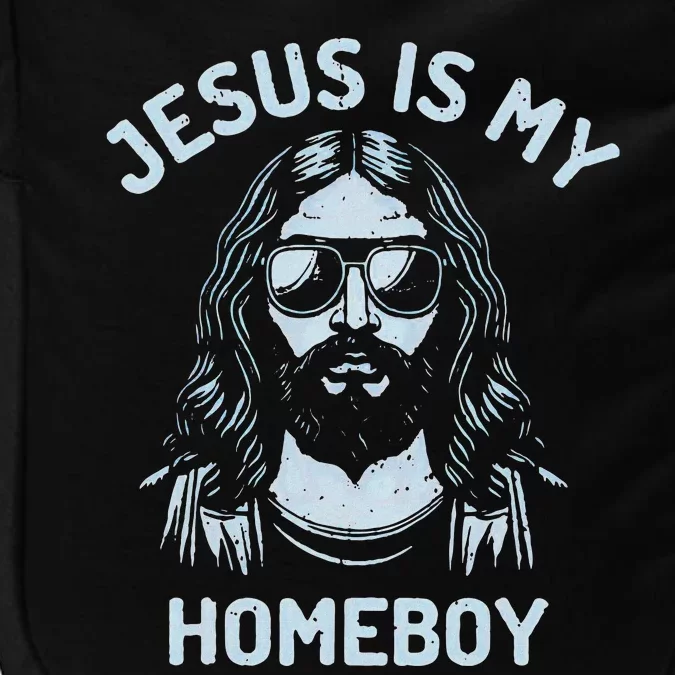 Jesus Is My Homeboy Funny Christian Impact Tech Backpack