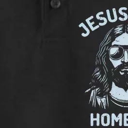 Jesus Is My Homeboy Funny Christian Dry Zone Grid Performance Polo