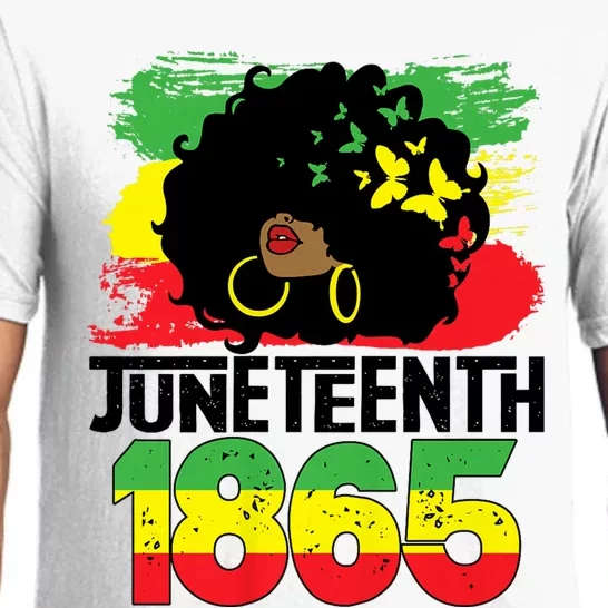 Juneteenth Is My Independence Day Black Women Freedom 1865 Pajama Set