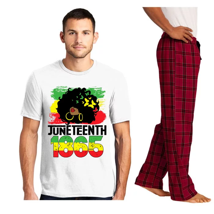 Juneteenth Is My Independence Day Black Women Freedom 1865 Pajama Set