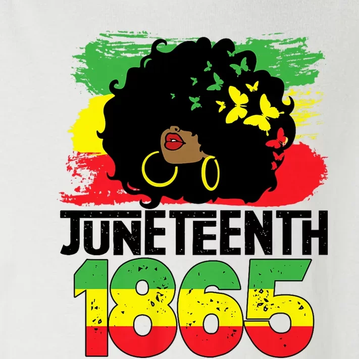 Juneteenth Is My Independence Day Black Women Freedom 1865 Toddler Long Sleeve Shirt