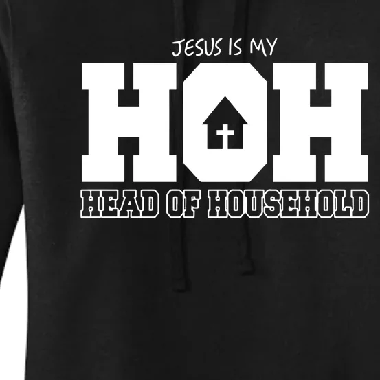 Jesus Is My Hoh Head Of Household Women's Pullover Hoodie