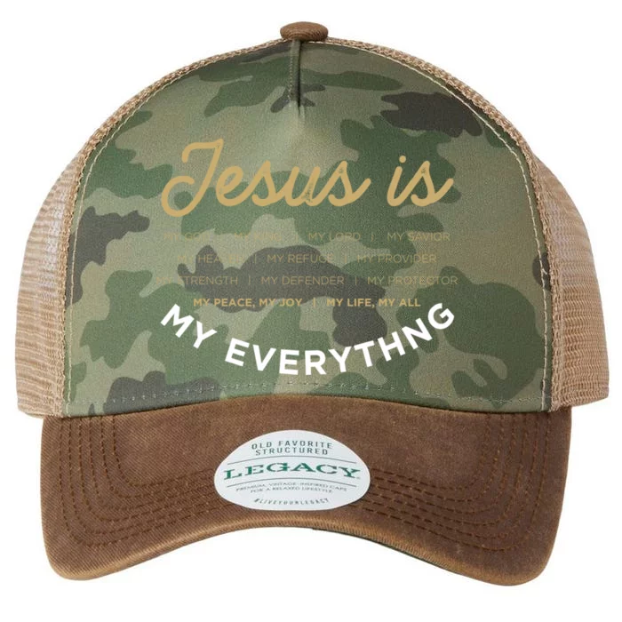 Jesus Is My God Jesus Devo Christian Bible Prayer Jesus Gift Legacy Tie Dye Trucker Hat