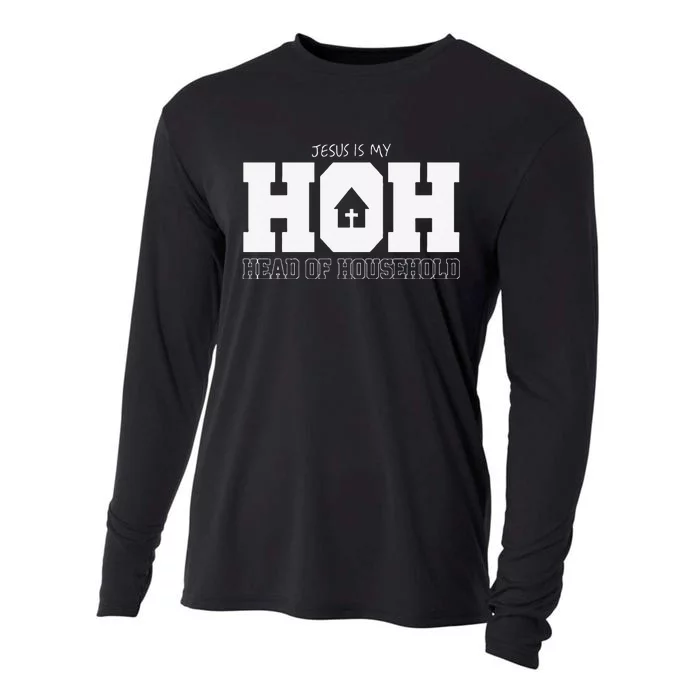 Jesus Is My Hoh Head Of Household Cooling Performance Long Sleeve Crew