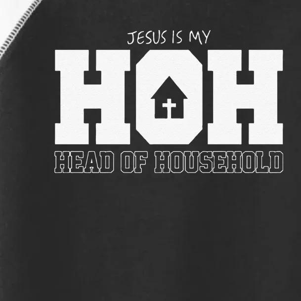 Jesus Is My Hoh Head Of Household Toddler Fine Jersey T-Shirt