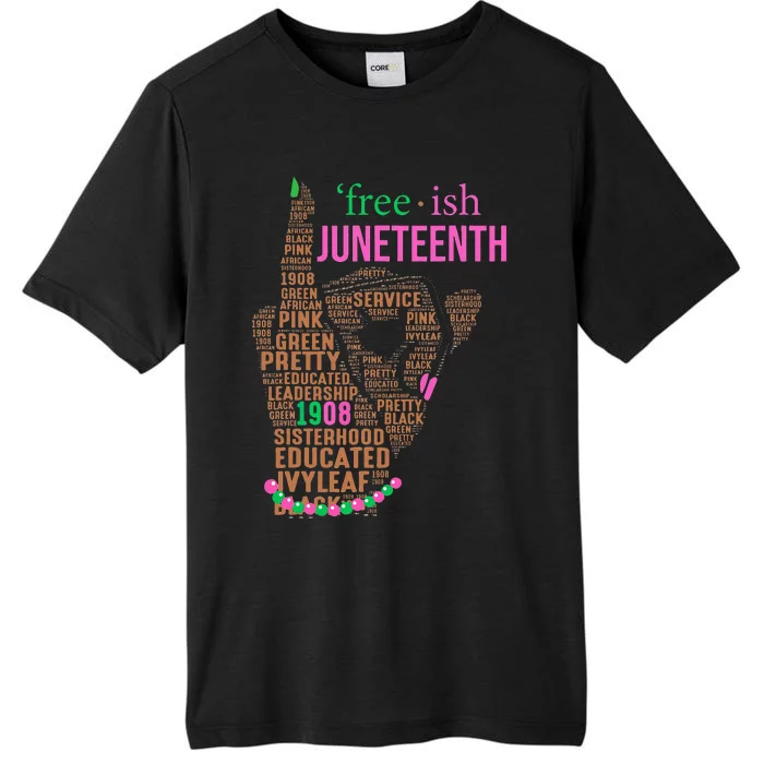 Juneteenth Is My Independence Day Since 1865 ChromaSoft Performance T-Shirt