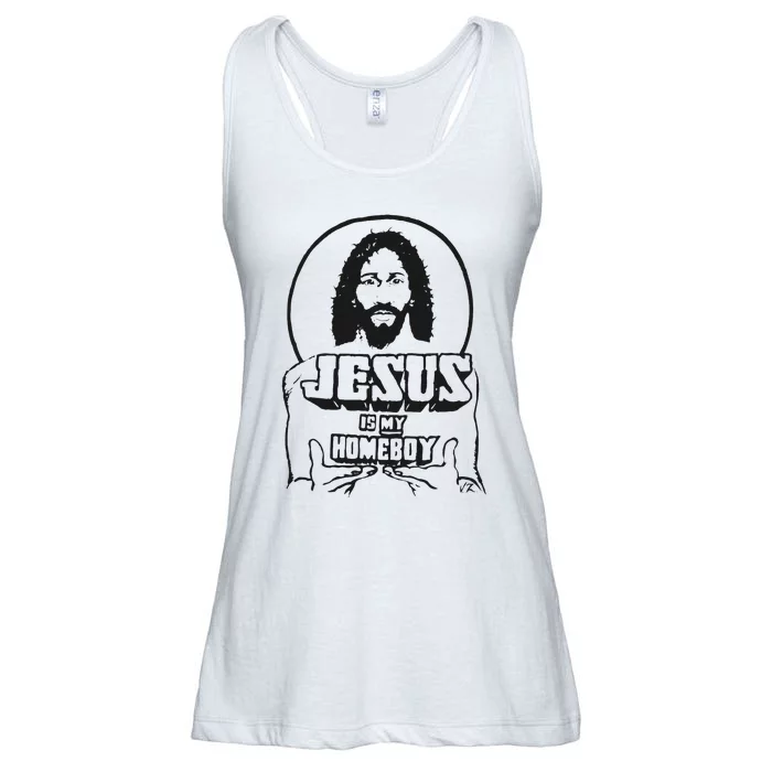 Jesus Is My Homeboy Ladies Essential Flowy Tank