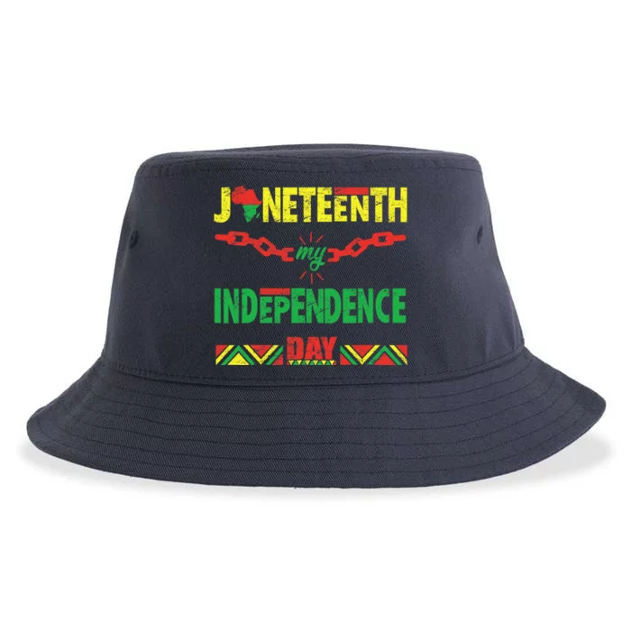 Juneteenth is my independence day tee for wo and Sustainable Bucket Hat