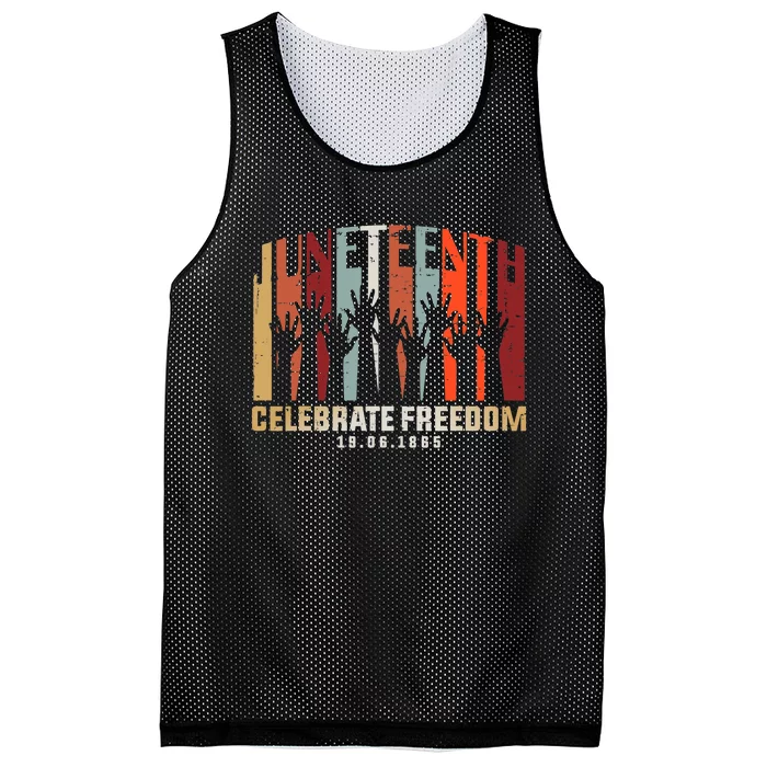 Juneteenth Is My Independence 1865 Women 4th July Love Mesh Reversible Basketball Jersey Tank