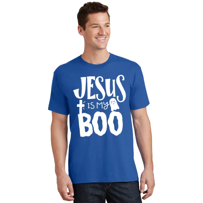 Jesus Is My Boo Funny Christian Halloween Quote Humor Gift T-Shirt