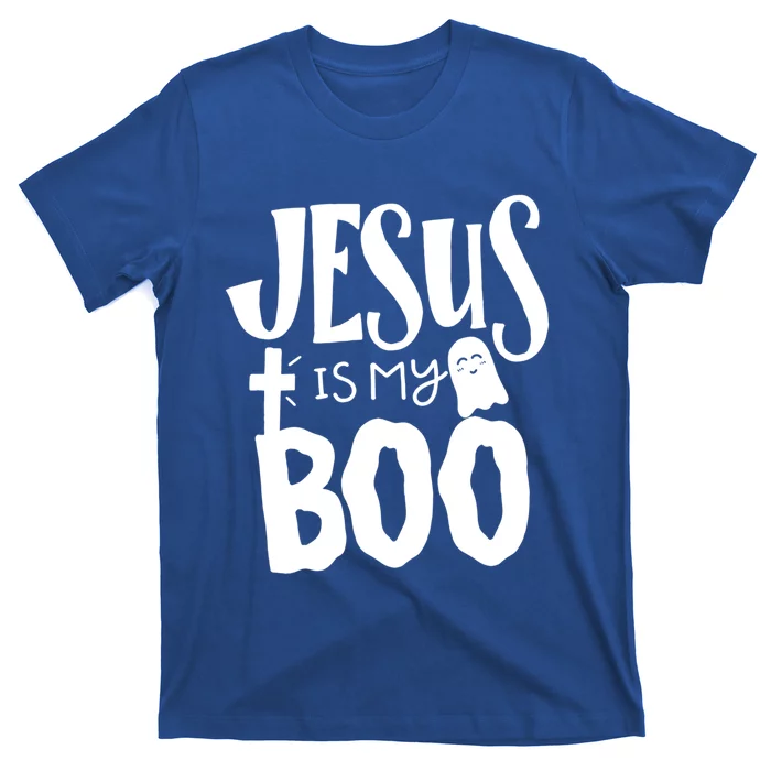 Jesus Is My Boo Funny Christian Halloween Quote Humor Gift T-Shirt