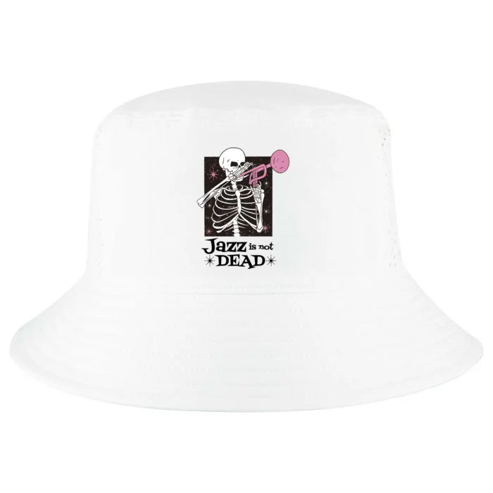 Jazz Is Not Dead Skeleton Cool Comfort Performance Bucket Hat